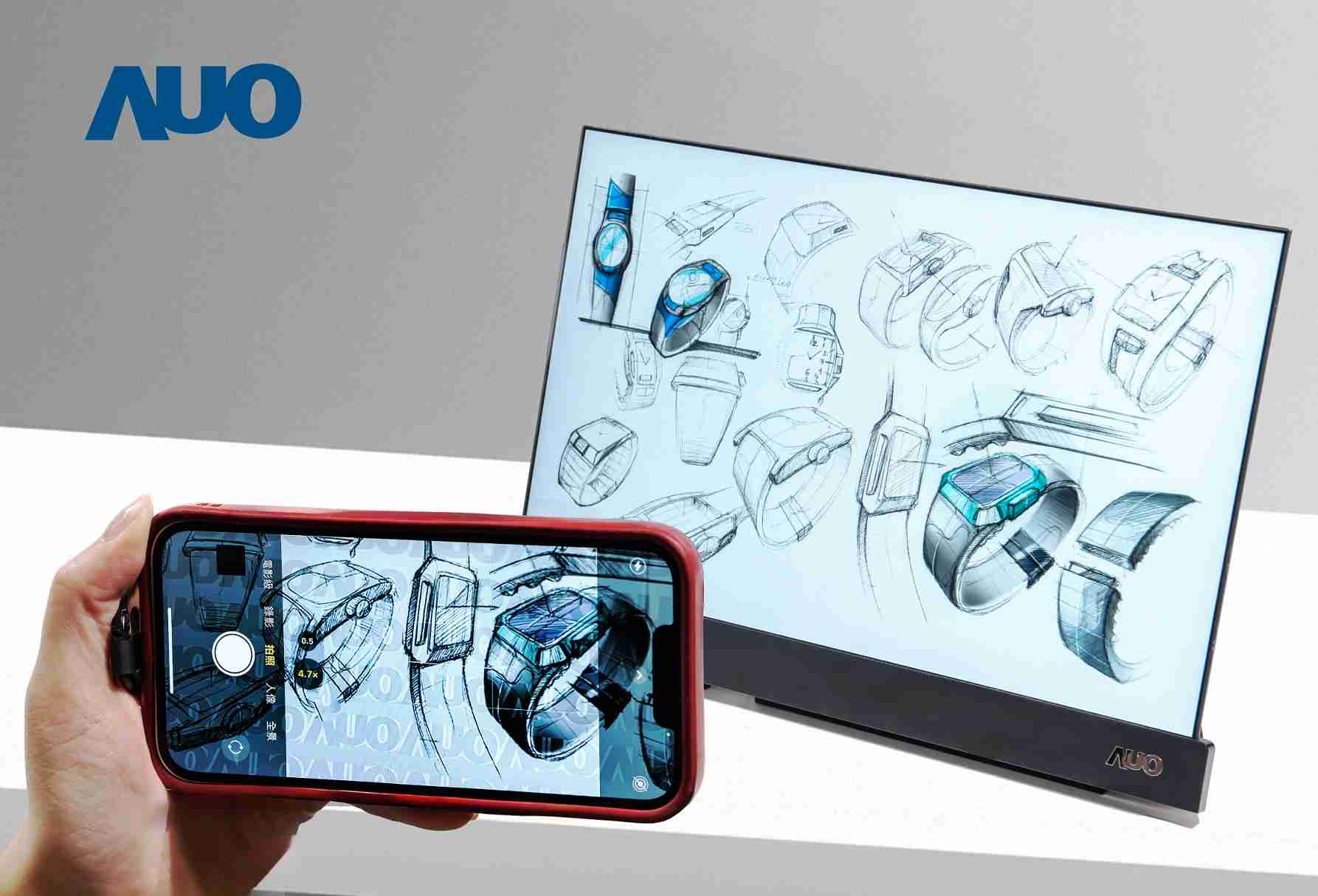 人生就是博16吋防窥显示器，，，，采用人眼无法察觉、、相机拍摄时才显现的隐藏式水印技术，，未来可结合AI镜头侦测周围环境，，，实时开启或关闭水印，，，大幅提升在公共场域使用显示器的安全性