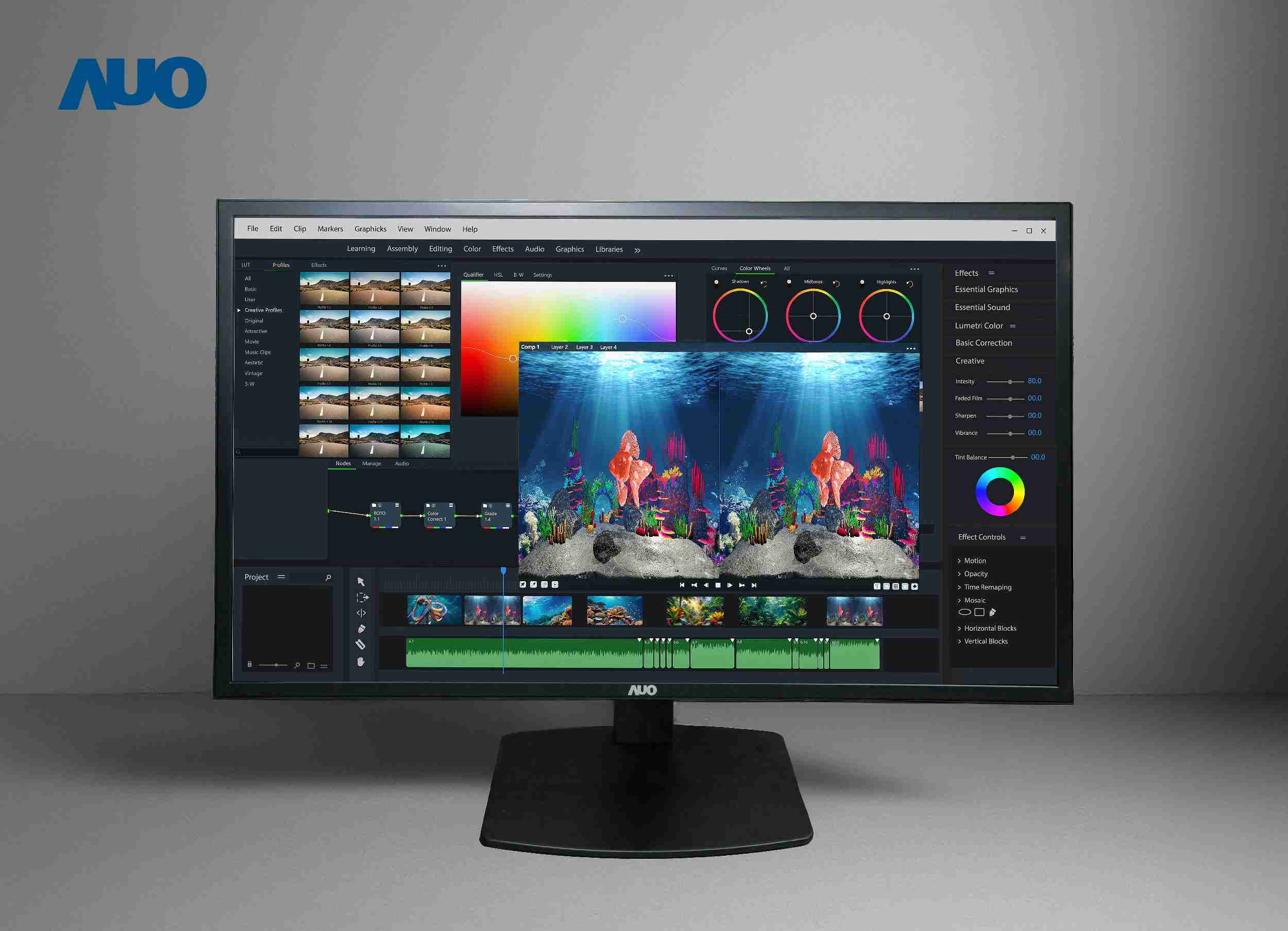 人生就是博开发32吋2D/3D专业桌上型显示器，，，，拥有8K4K超高分辨率，，并以低串扰算法优化3D显示效果，，搭载自动眼球追踪功能，，，能实时调整3D图像，，，，进行实时2D与3D无缝共存窗口，，提供图像设计工作者突破二维接口的崭新工作氛围与效率